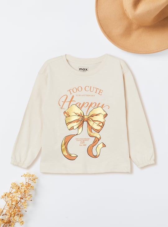 Girls Printed T-shirt - Pack of 2