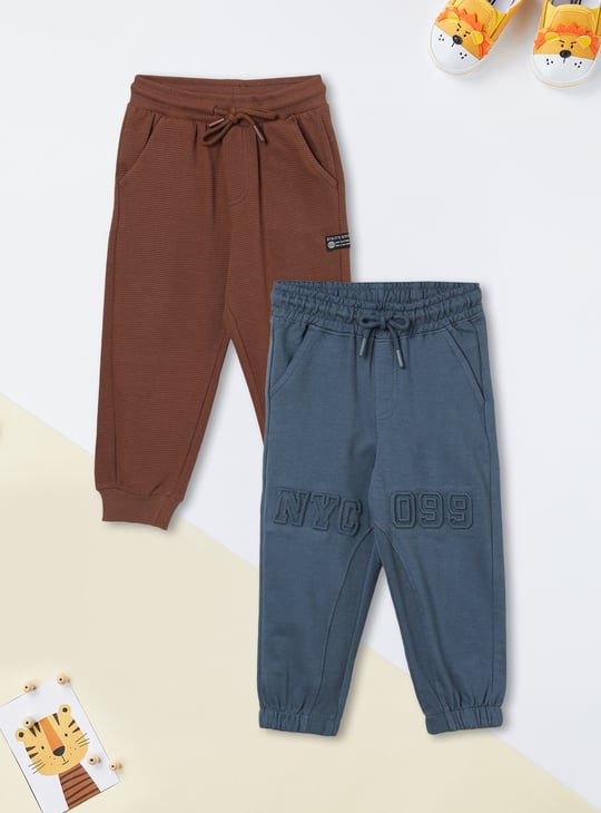 Boys Assorted Joggers - Pack of 2