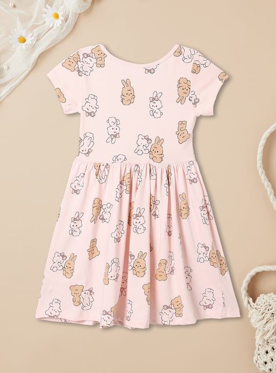 Girls Printed Dress - Pack of 2