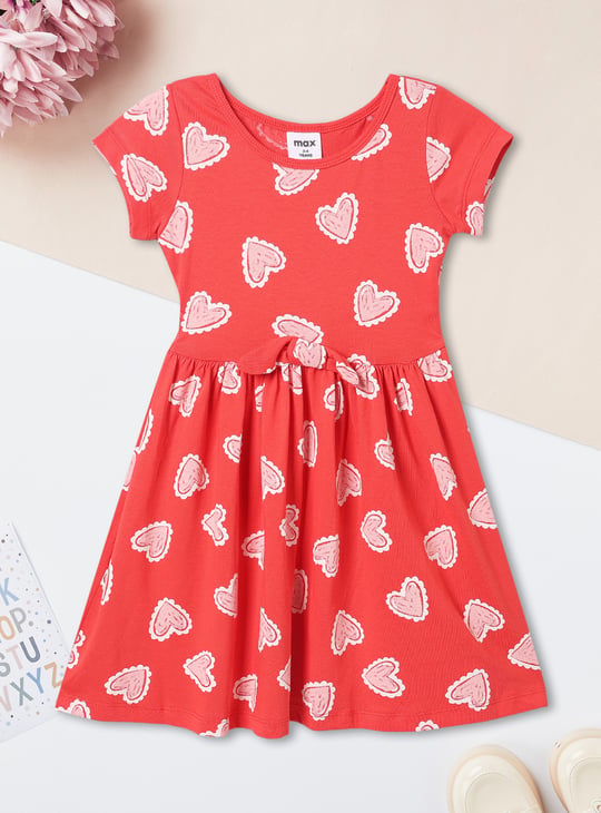 Girls Printed Dress - Pack of 2