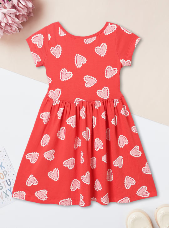 Girls Printed Dress - Pack of 2