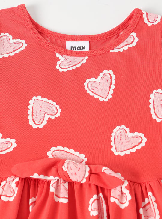 Girls Printed Dress - Pack of 2