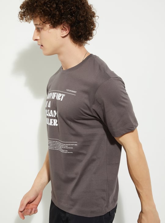 URB_N Men Graphic Printed T-shirt - Pack of 2