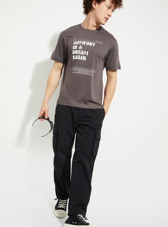 URB_N Men Graphic Printed T-shirt - Pack of 2