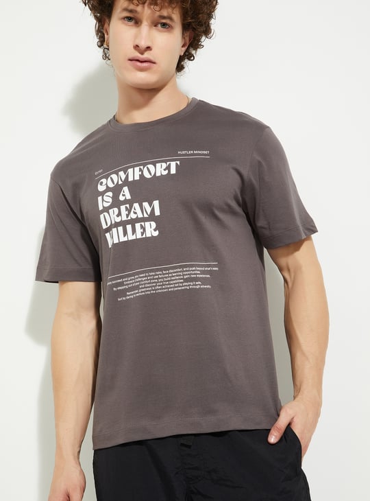 URB_N Men Graphic Printed T-shirt - Pack of 2