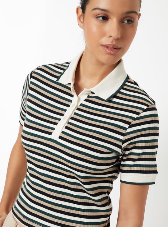 Women Assorted Polo Sports T-shirt - Pack of 2