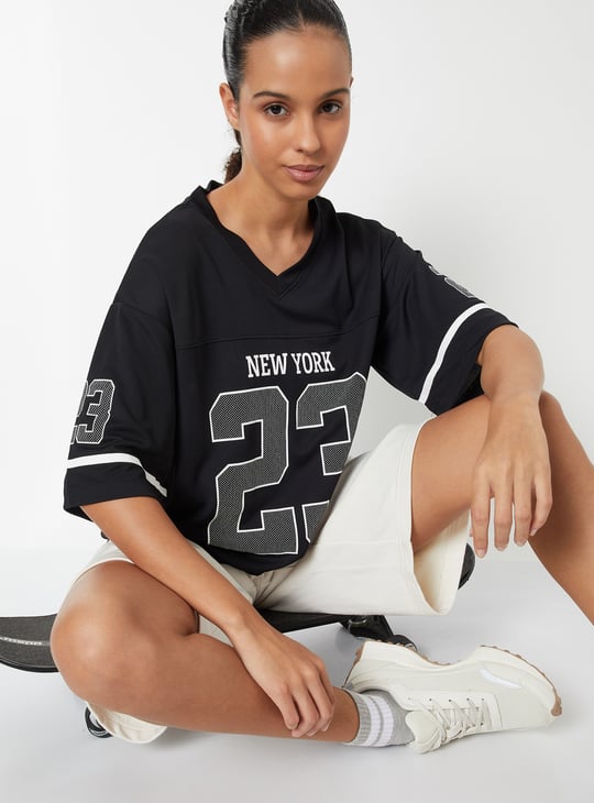 Women Printed Sports T-shirt - Pack of 2