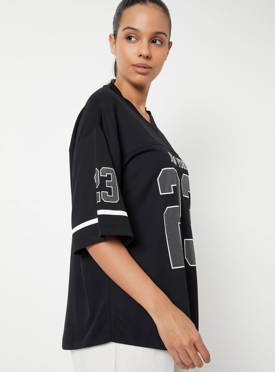 Women Printed Sports T-shirt - Pack of 2