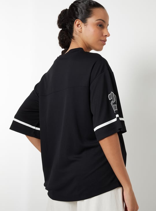 Women Printed Sports T-shirt - Pack of 2