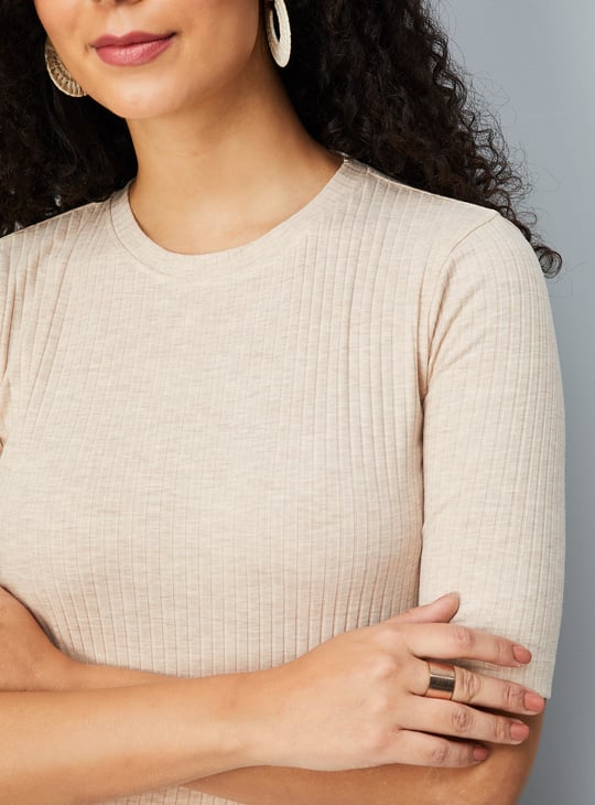 Women Ribbed T-shirts - Pack of 2