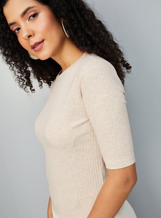 Women Ribbed T-shirts - Pack of 2