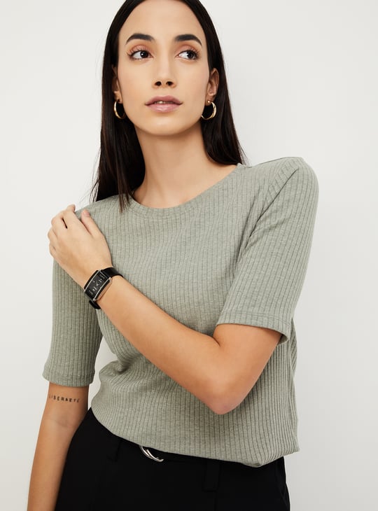 Women Ribbed Tops - Pack of 2