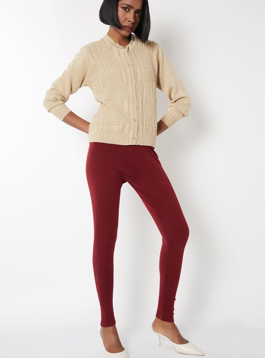 Women Knitted Leggings - Pack of 2
