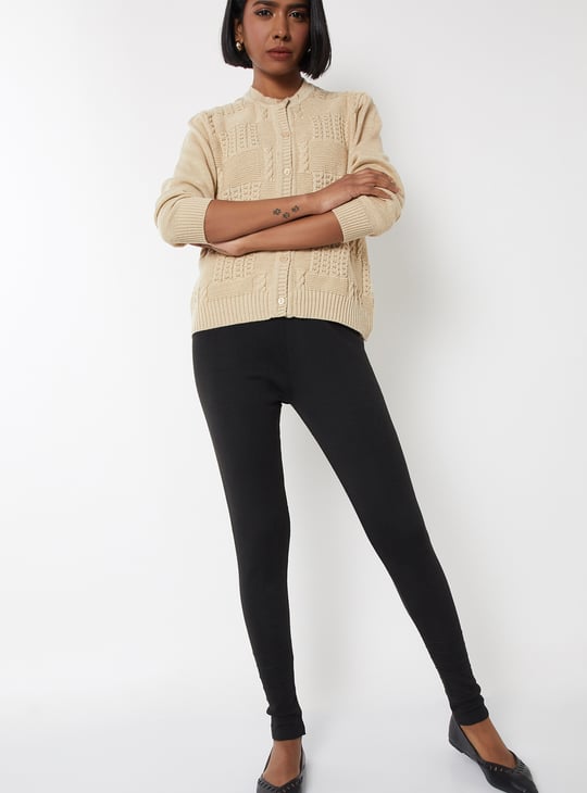 Women Knitted Leggings - Pack of 2