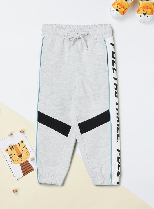 Boys Printed Joggers - Pack of 2