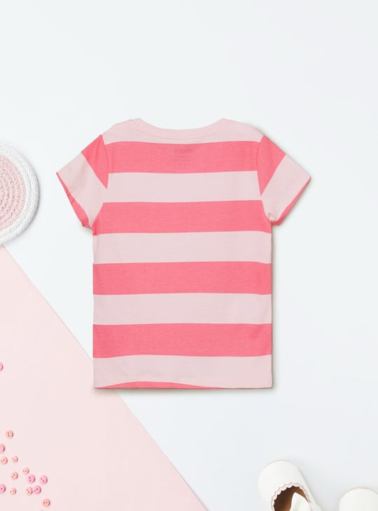 Girls Striped T-shirts - Pack of 2