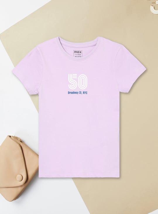 Girls Printed T-shirt - Pack of 2