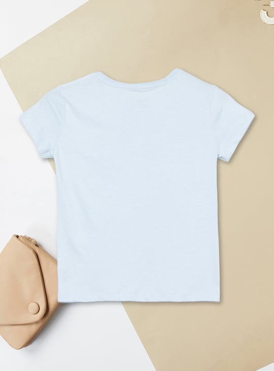 Girls Printed T-shirt - Pack of 2