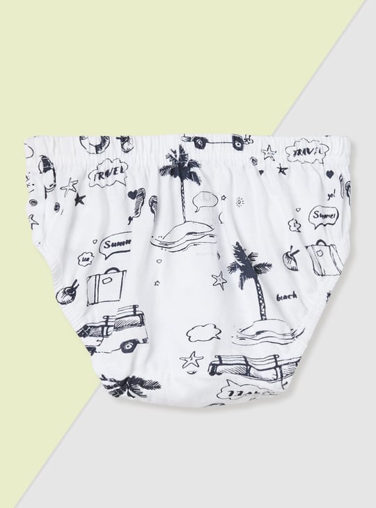 Boys Printed Briefs - Pack of 3