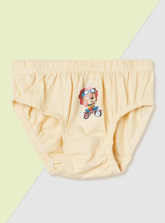 Boys Printed Briefs - Pack of 3