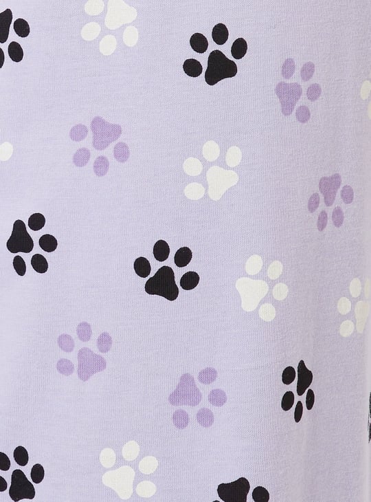 Women Printed PJ Set