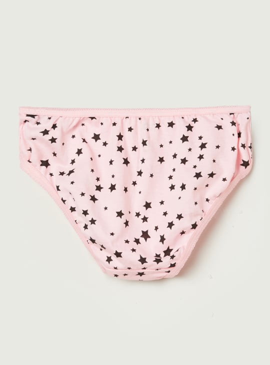 Girls Star Printed Panty