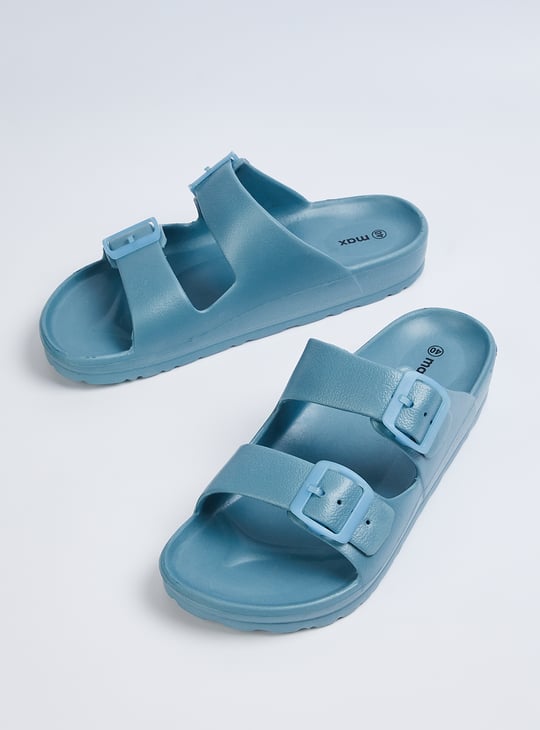 Men Buckle Upper Sliders