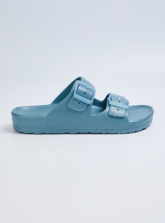 Men Buckle Upper Sliders