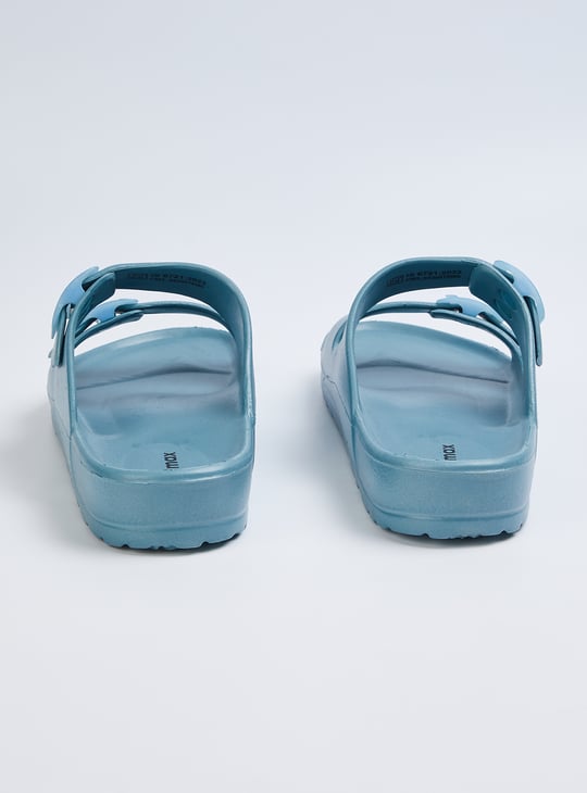 Men Buckle Upper Sliders