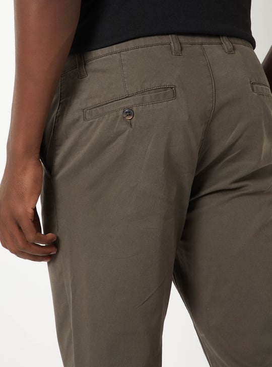 Men Slim Fit Stretch Chinos