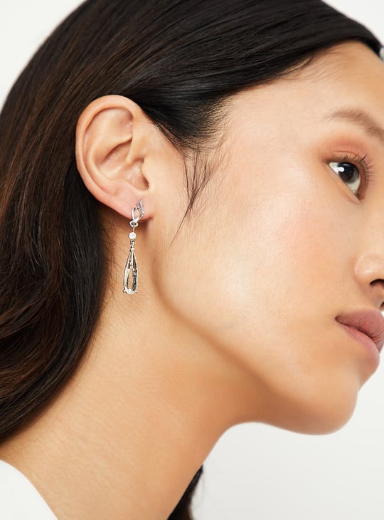 Women Embellished Drop Earrings