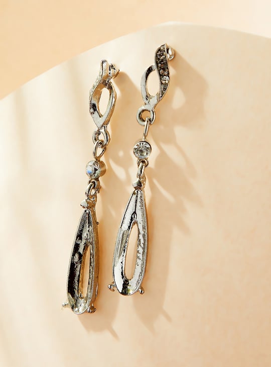 Women Embellished Drop Earrings