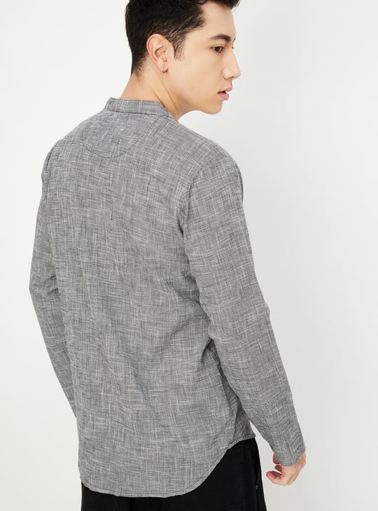 Men Woven Short Kurta