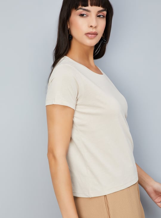 Women Solid T-shirt
