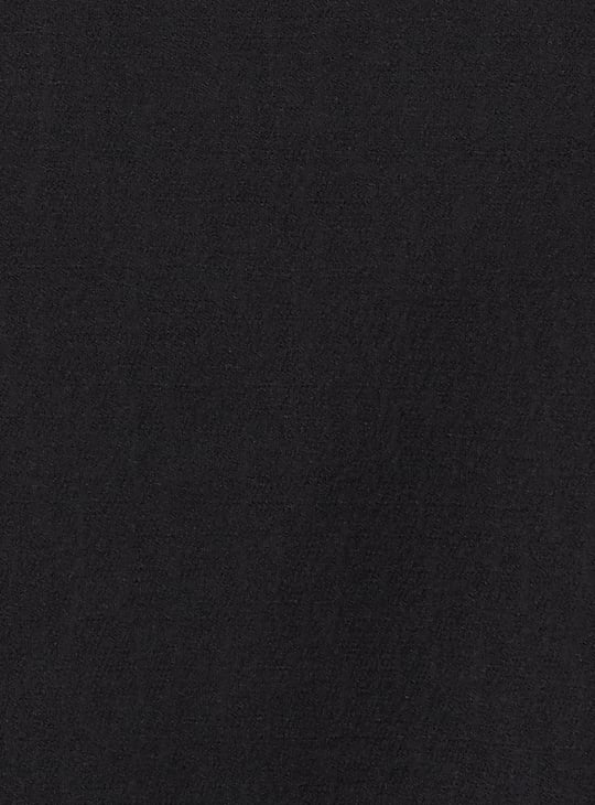 Women Solid Puffed Sleeves Top