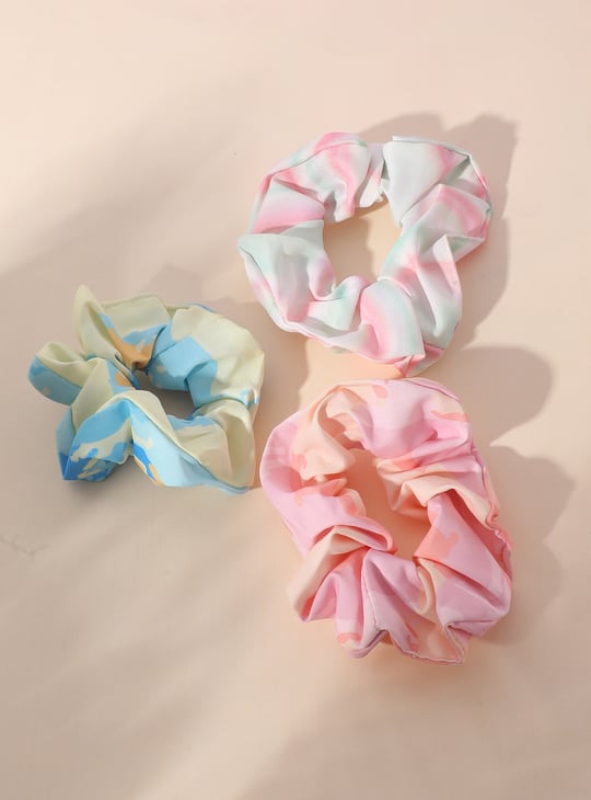 Women Assorted Scrunchies - Pack of 3