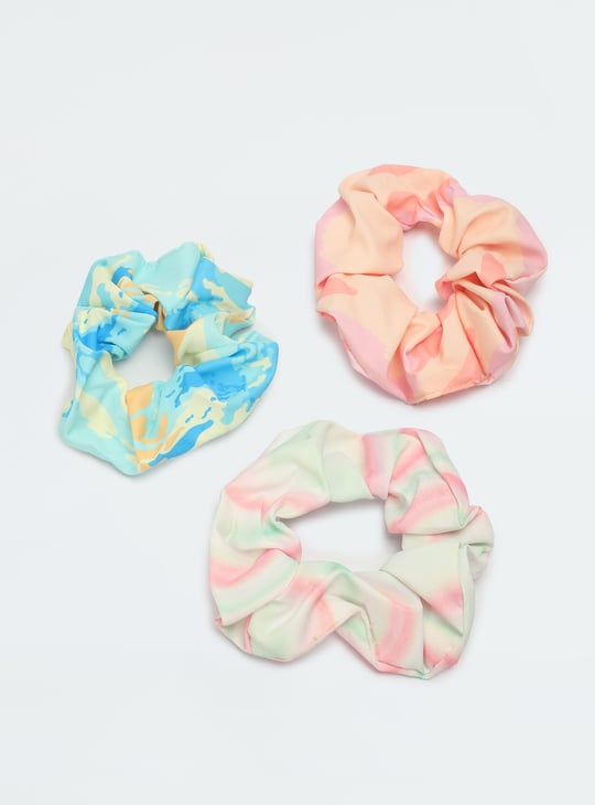 Women Assorted Scrunchies - Pack of 3