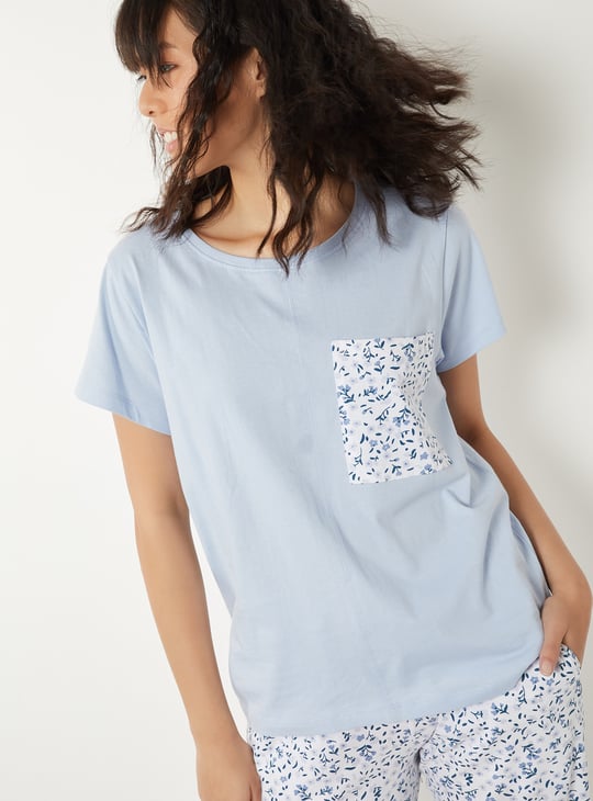 Women Floral Print PJ Set