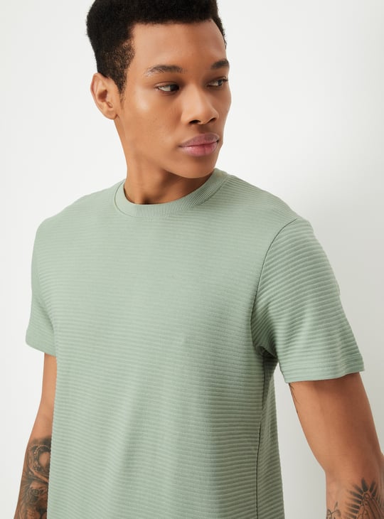 Men Ottoman Rib Lounge T-shirt