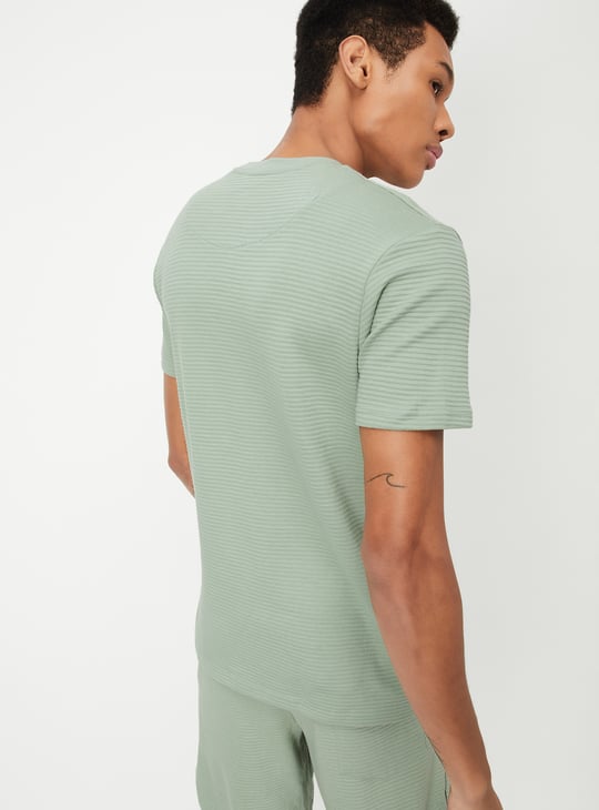 Men Ottoman Rib Lounge T-shirt