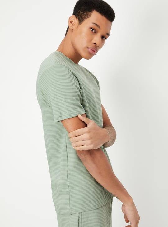 Men Ottoman Rib Lounge T-shirt
