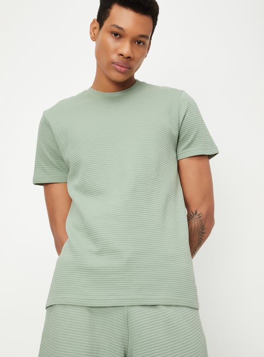 Men Ottoman Rib Lounge T-shirt