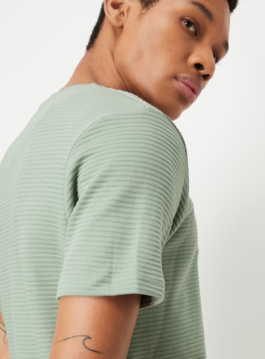 Men Ottoman Rib Lounge T-shirt