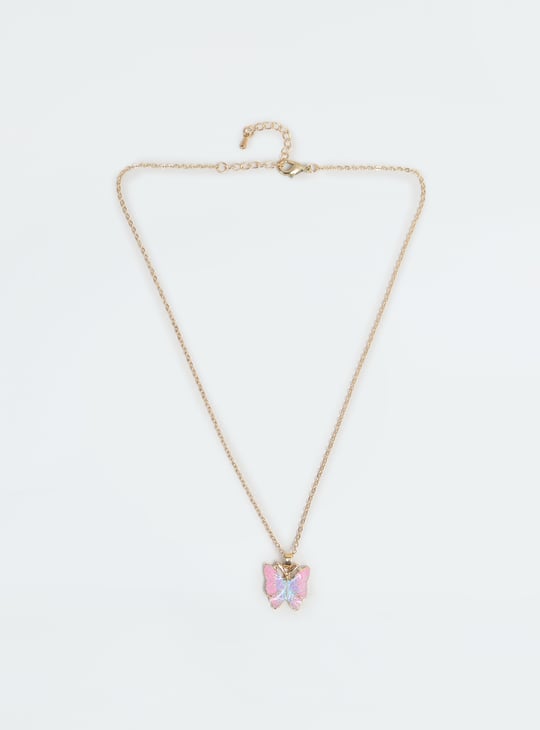 Girls Chain with Pendants and Bracelet