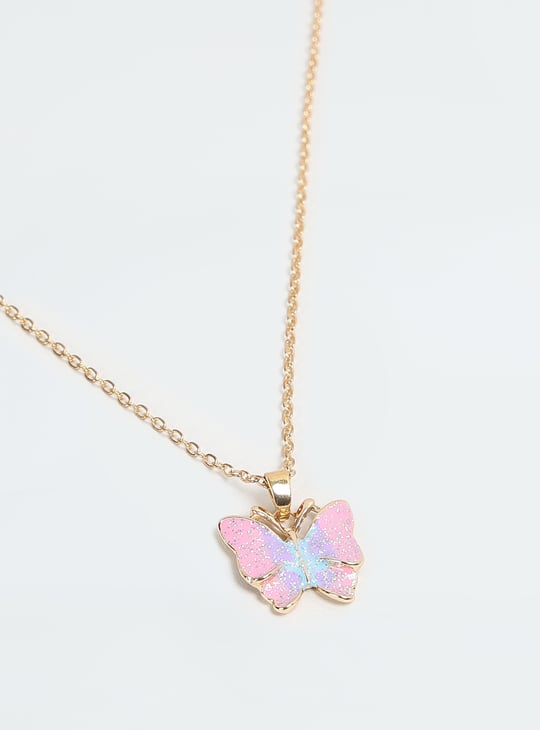 Girls Chain with Pendants and Bracelet