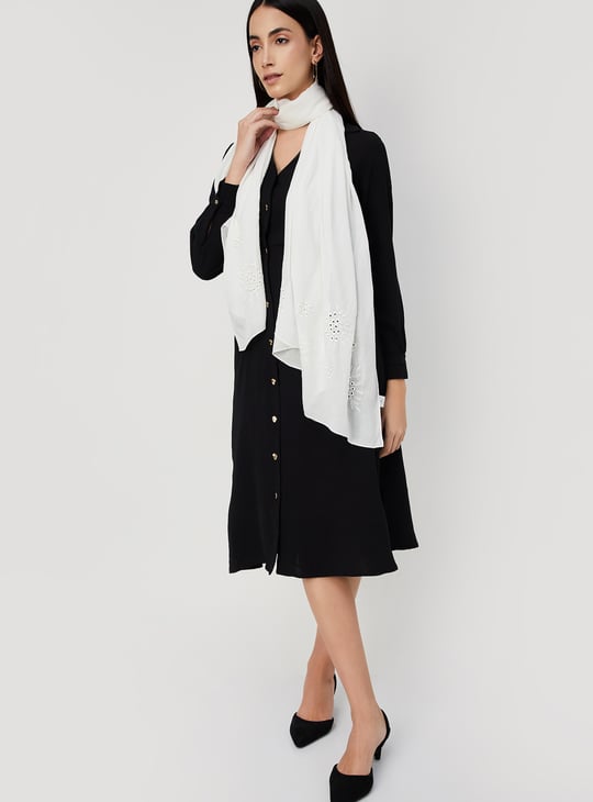 Women Embroidered Scarf