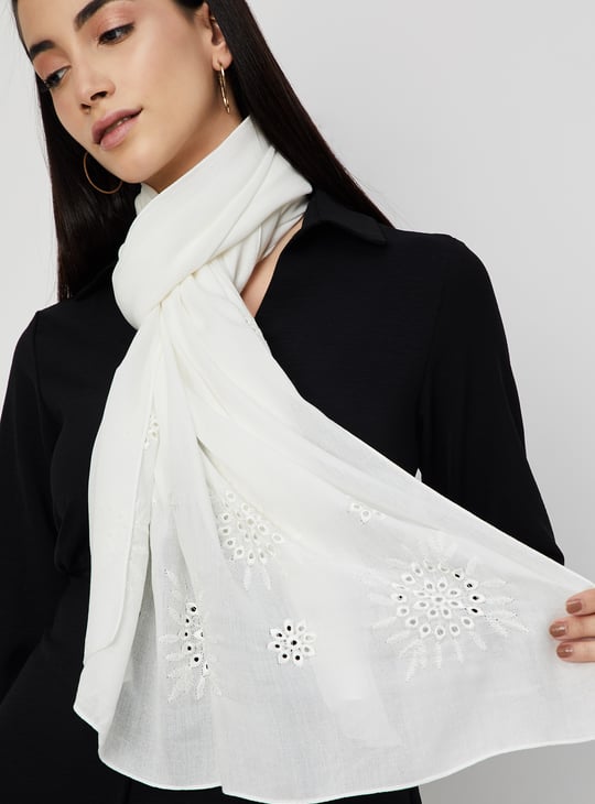 Women Embroidered Scarf