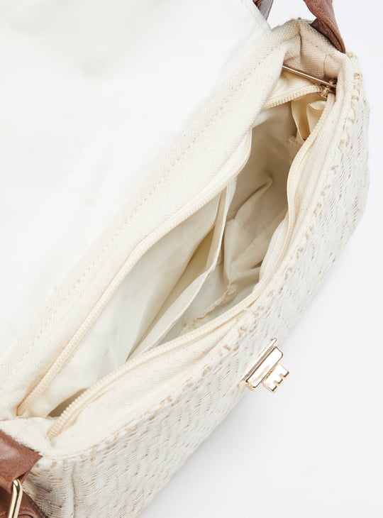 Crossbody Bag Carvela Heroic Basket Bag Women Jacquard Sling Bag