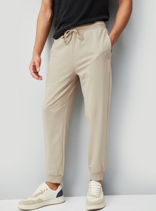 Men Solid Athleisure Joggers