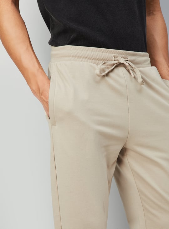 Men Solid Athleisure Joggers